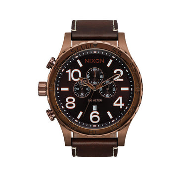 Nixon 51-30 Dark Roast Watch - A1392-5240-00