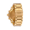 Nixon 51-30 Gold & Turquoise Watch - A1389-5345-00
